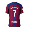 Conjunto (Camiseta+Pantalón Corto) FC Barcelona O. Dembele 7 Primera Equipación 23-24 - Niño